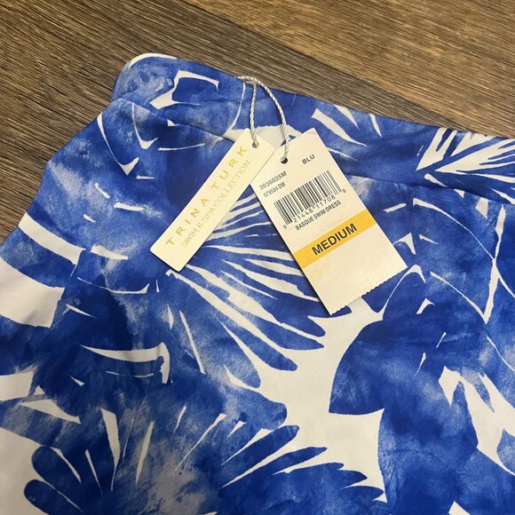 NEW Trina Turk Swim & Spa Collection Basque Dress Size Medium  (No Belt) NWT - Picture 6 of 6